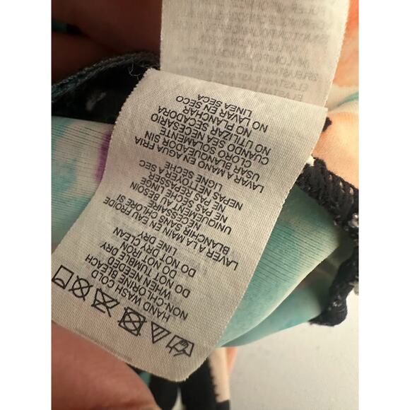 VTG Maxine Of Hollywood 14 Retro Inspired Floral One Piece Bathing Suit Pinup - Picture 11 of 12